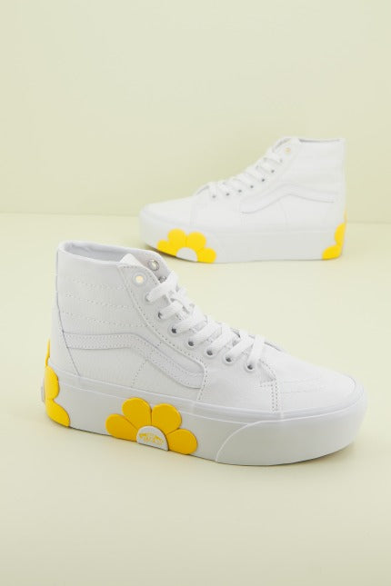 VANS SK-HI TAPERED STACKFO en color BLANCO (1)