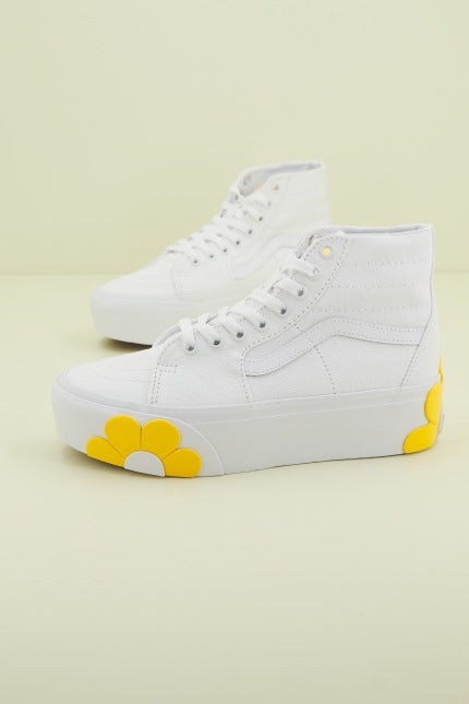VANS SK-HI TAPERED STACKFO en color BLANCO (2)