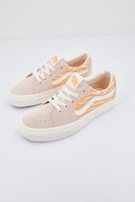 VANS SK-LOW en color NARANJA (1)