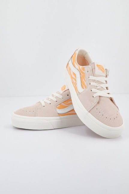 VANS SK-LOW en color NARANJA (2)