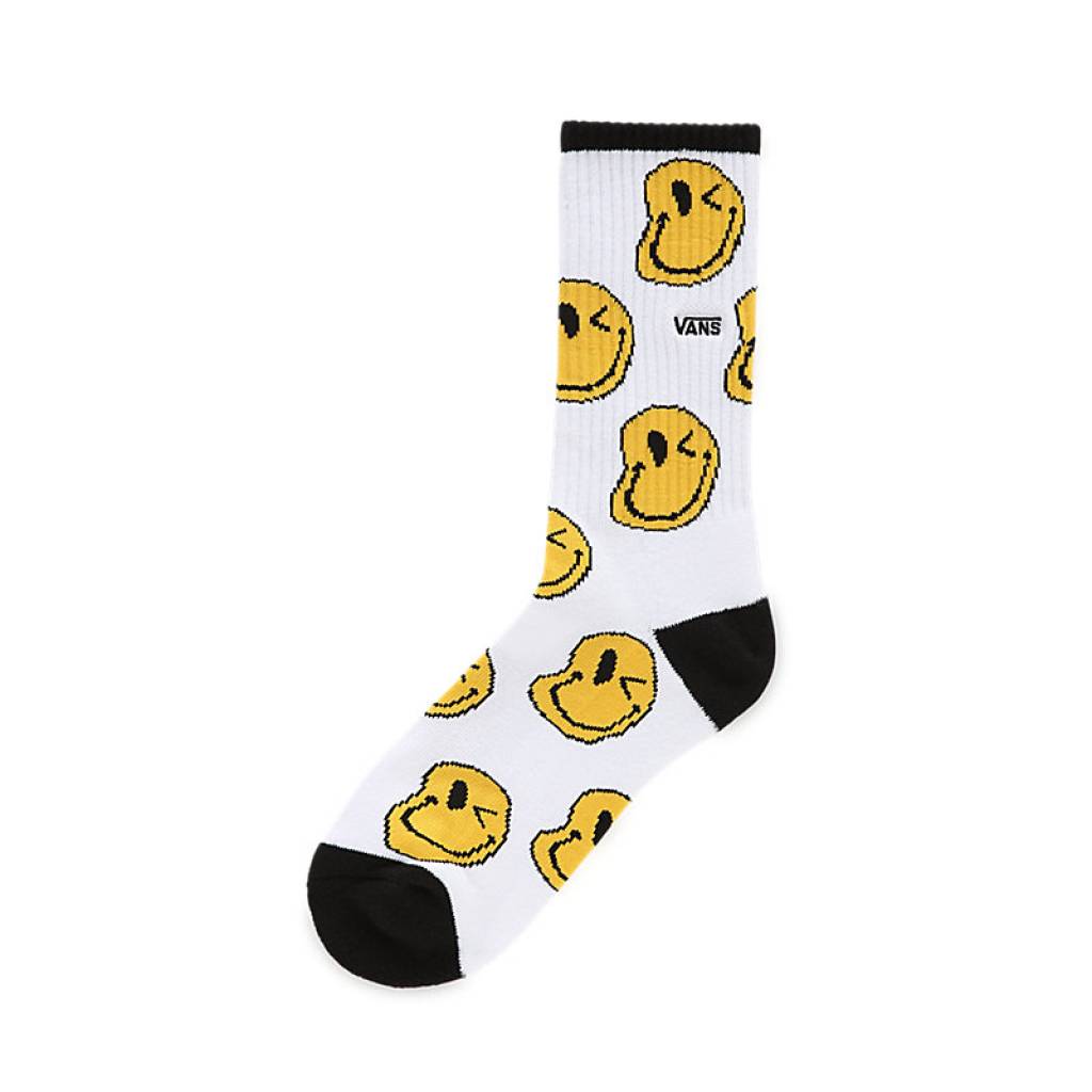 VANS SMILEY DRIP CREW en color BLANCO (4)