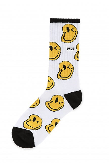 VANS SMILEY DRIP CREW en color BLANCO (2)
