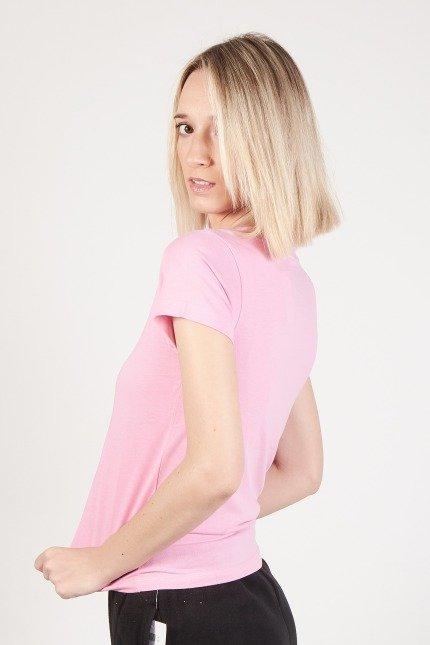 VANS FLYING V CREW TEE en color ROSA (3)