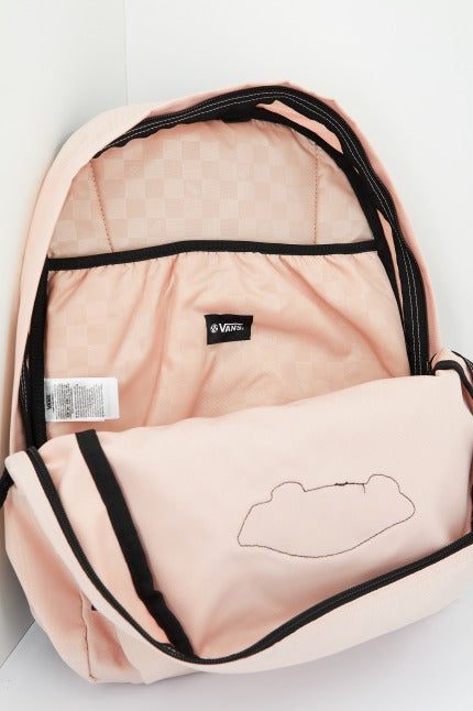 VANS WM REALM BACKPACK en color ROSA (4)