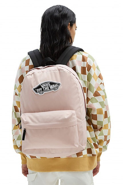 VANS WM REALM BACKPACK en color ROSA (5)