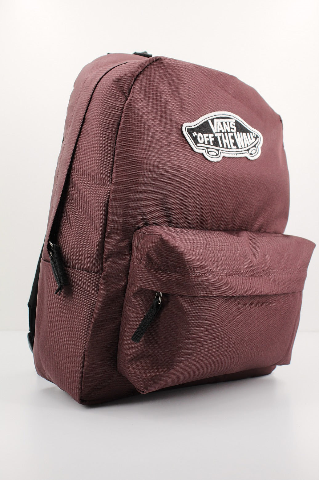 VANS WM REALM BACKPACK FUDG en color BURDEOS (1)