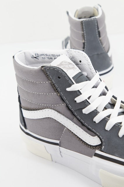 VANS SK-HI RECONSTRUCT en color GRIS (4)
