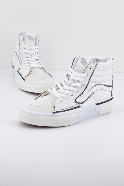 VANS SK-HI RECONSTRUCT en color BLANCO (1)
