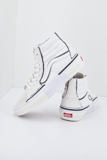 VANS SK-HI RECONSTRUCT en color BLANCO (2)
