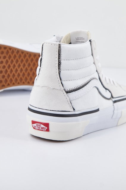 VANS SK-HI RECONSTRUCT en color BLANCO (4)