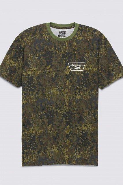 VANS FULL PATCH BACK SS TEE en color VERDE (2)