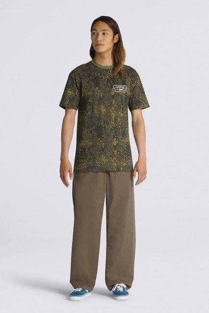 VANS FULL PATCH BACK SS TEE en color VERDE (4)