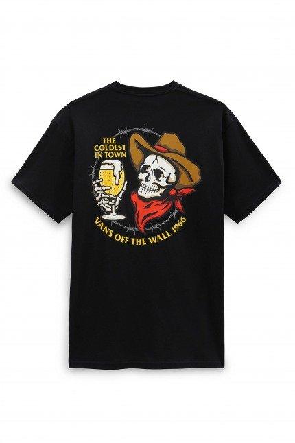 VANS COLDEST IN TOWN SS TEE en color NEGRO (2)
