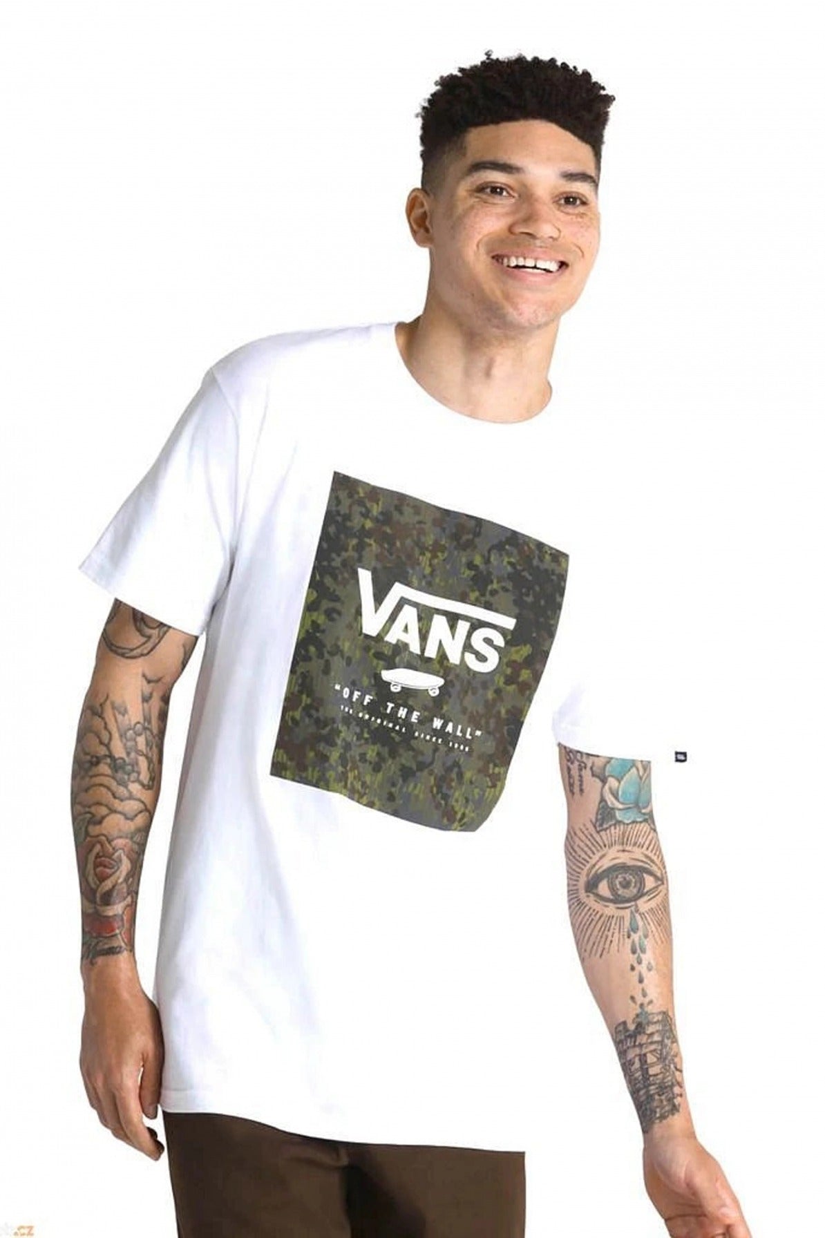 VANS MN CLASSIC PRINT BOX en color BLANCO (2)