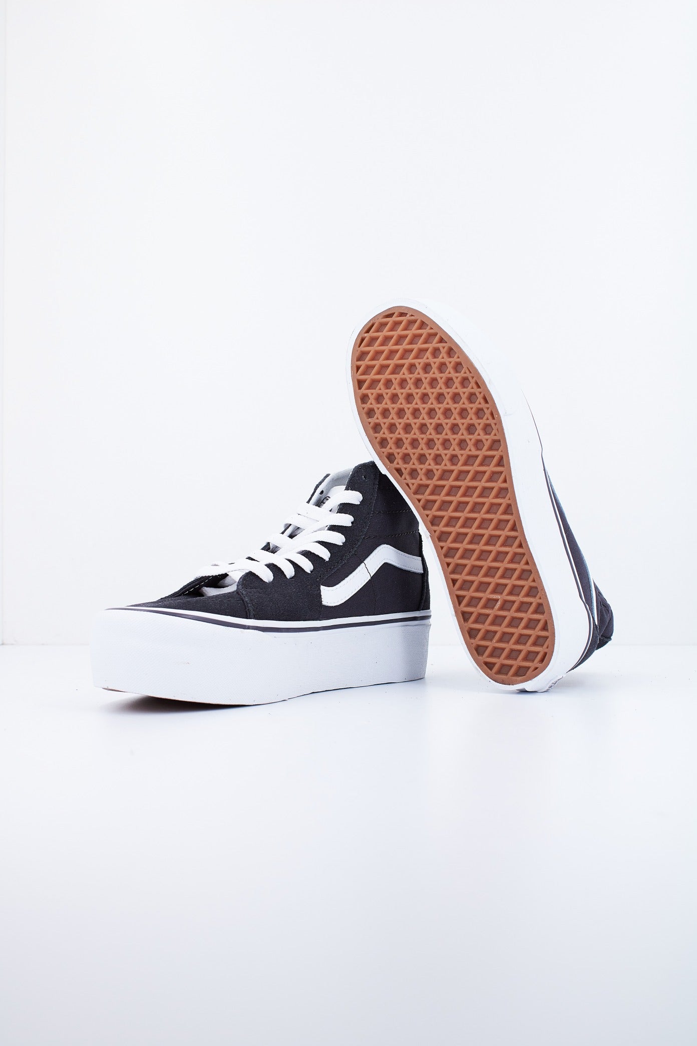 VANS SK-HI TAPERED STACKFO en color GRIS (4)