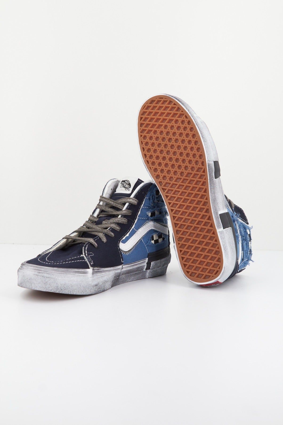 VANS SK-HI RECONSTRUCT en color AZUL (4)