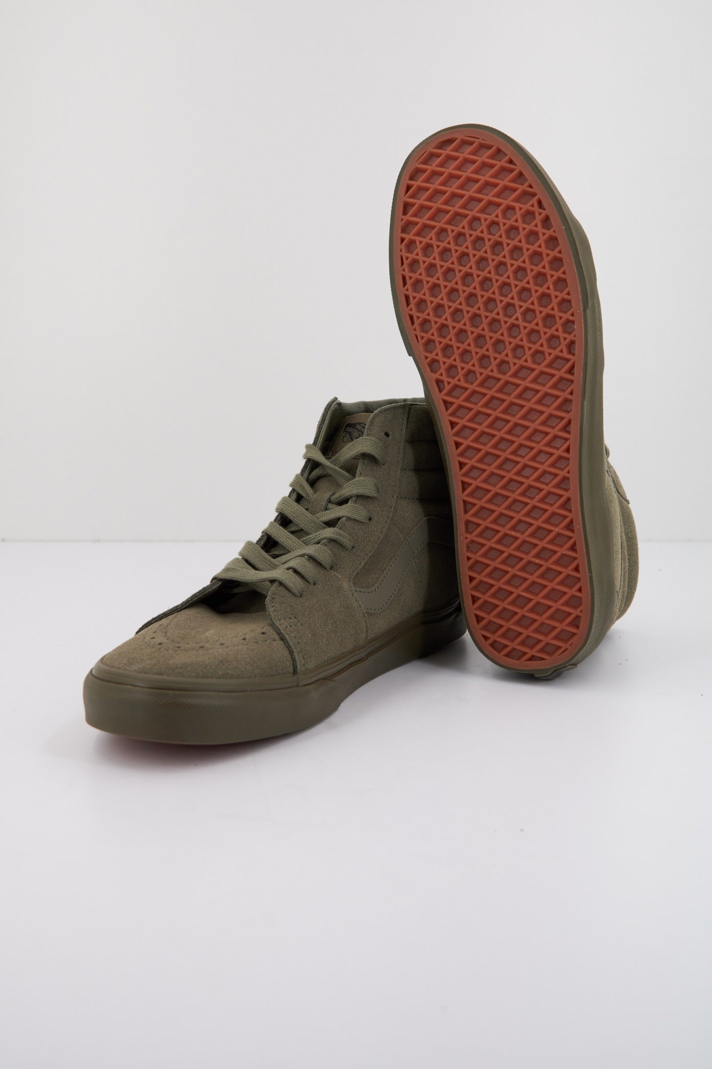 VANS SK-HI en color VERDE (4)