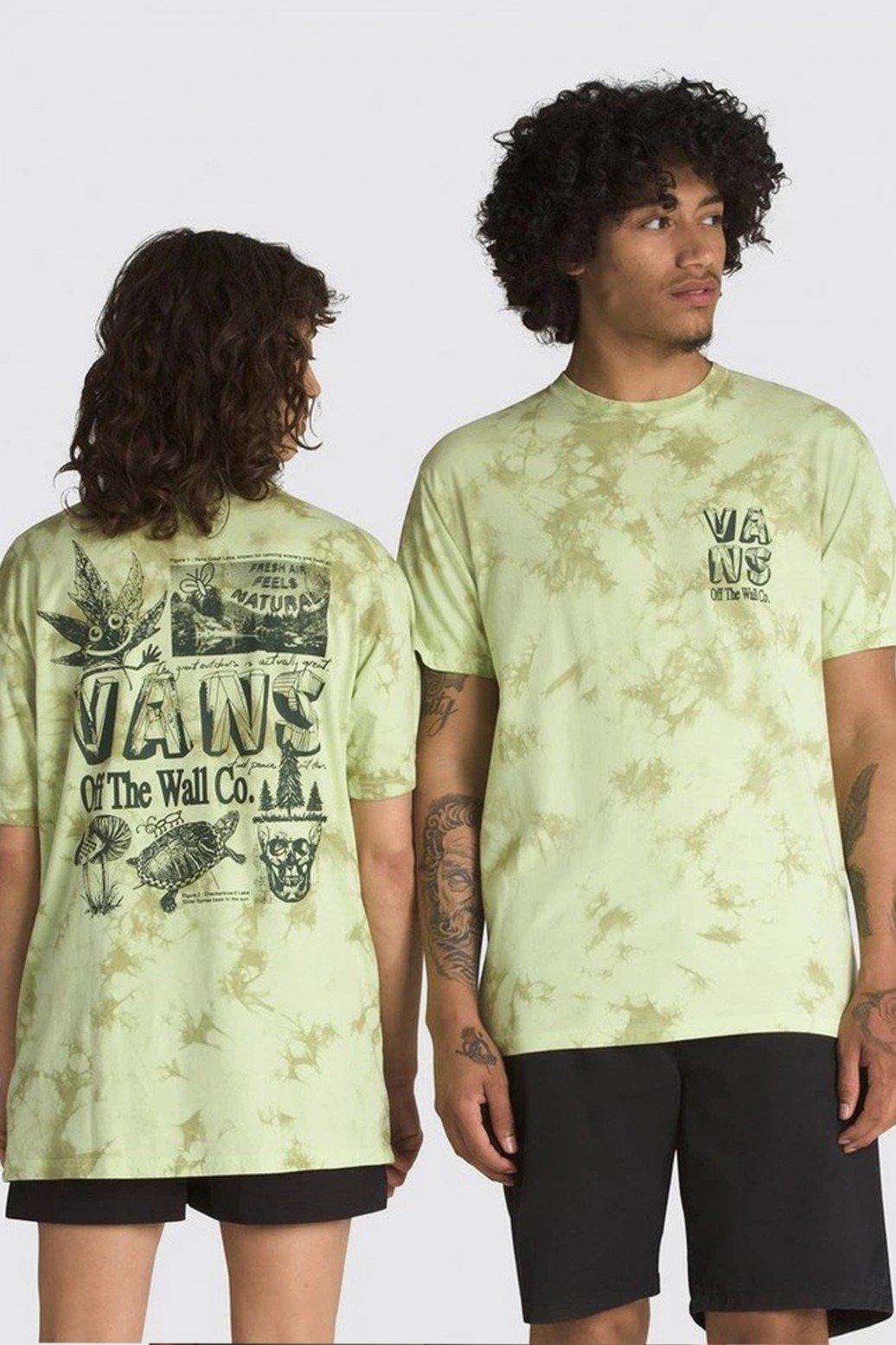 VANS OUTDOORS TIE DYE SS en color VERDE (4)