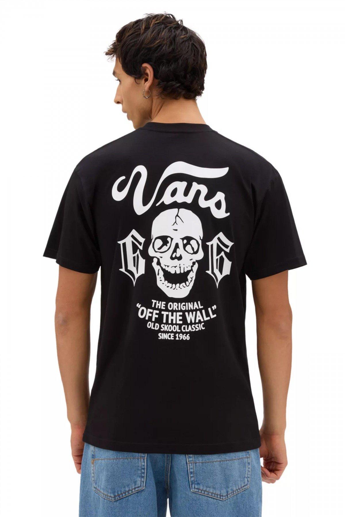 VANS OLD SKOOL SKULL SS en color NEGRO (3)