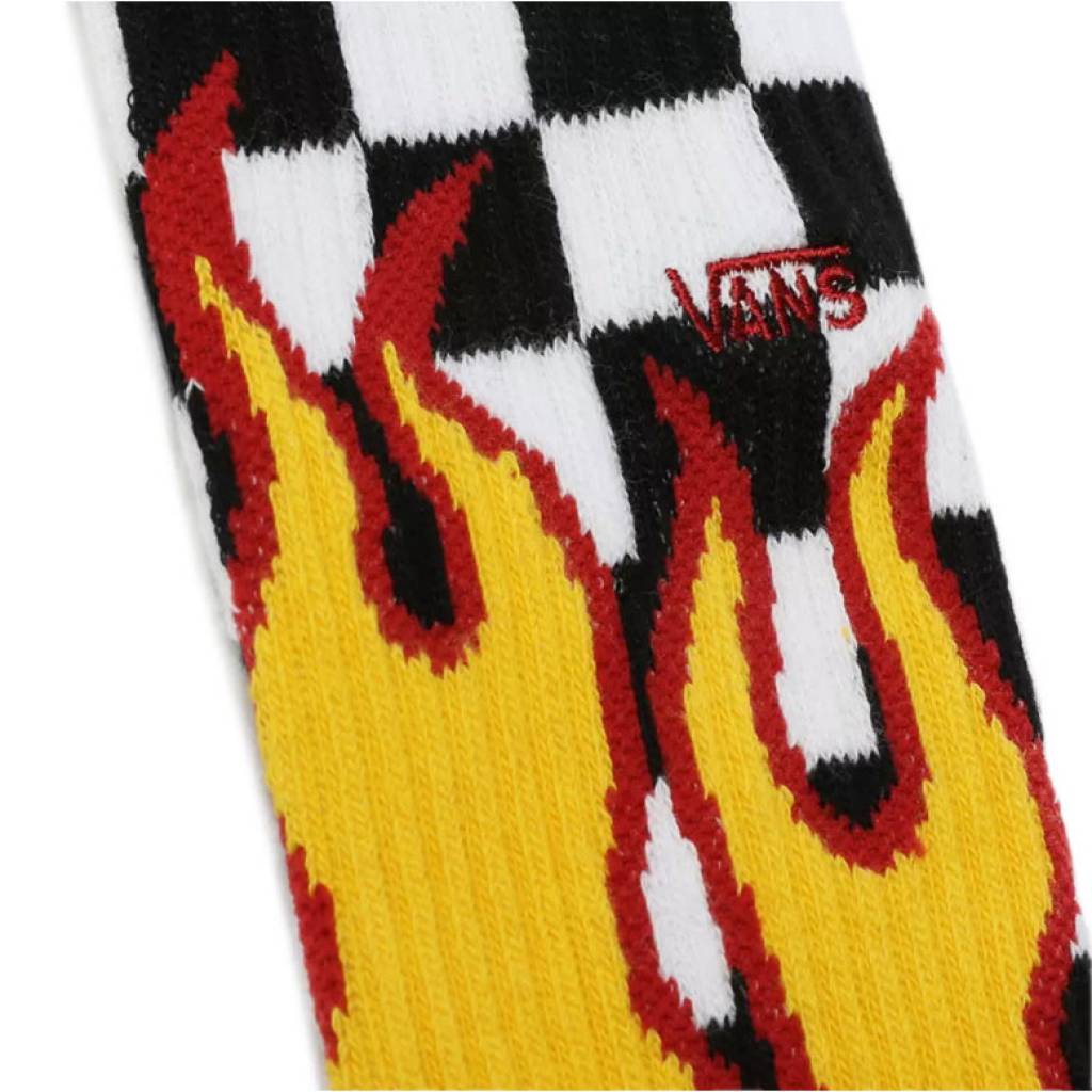 VANS FLAME CHECK CREW en color AMARILLO (6)