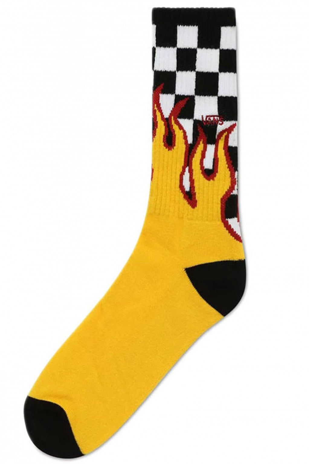 VANS FLAME CHECK CREW en color AMARILLO (2)