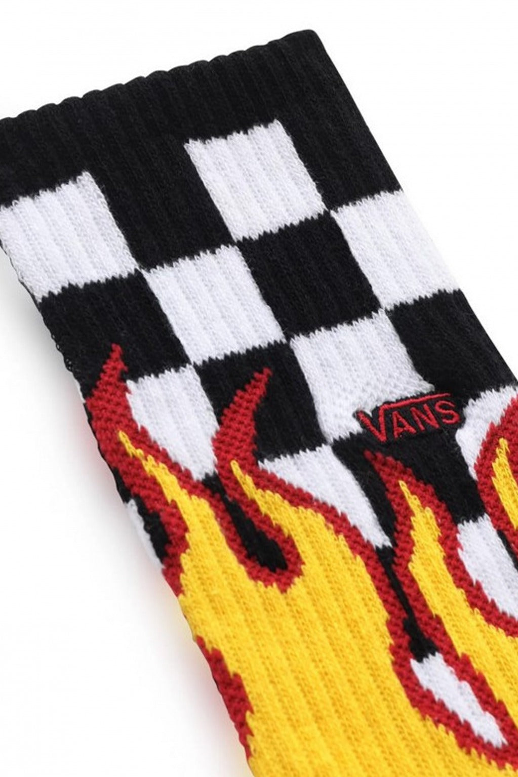VANS FLAME CHECK CREW en color AMARILLO (1)