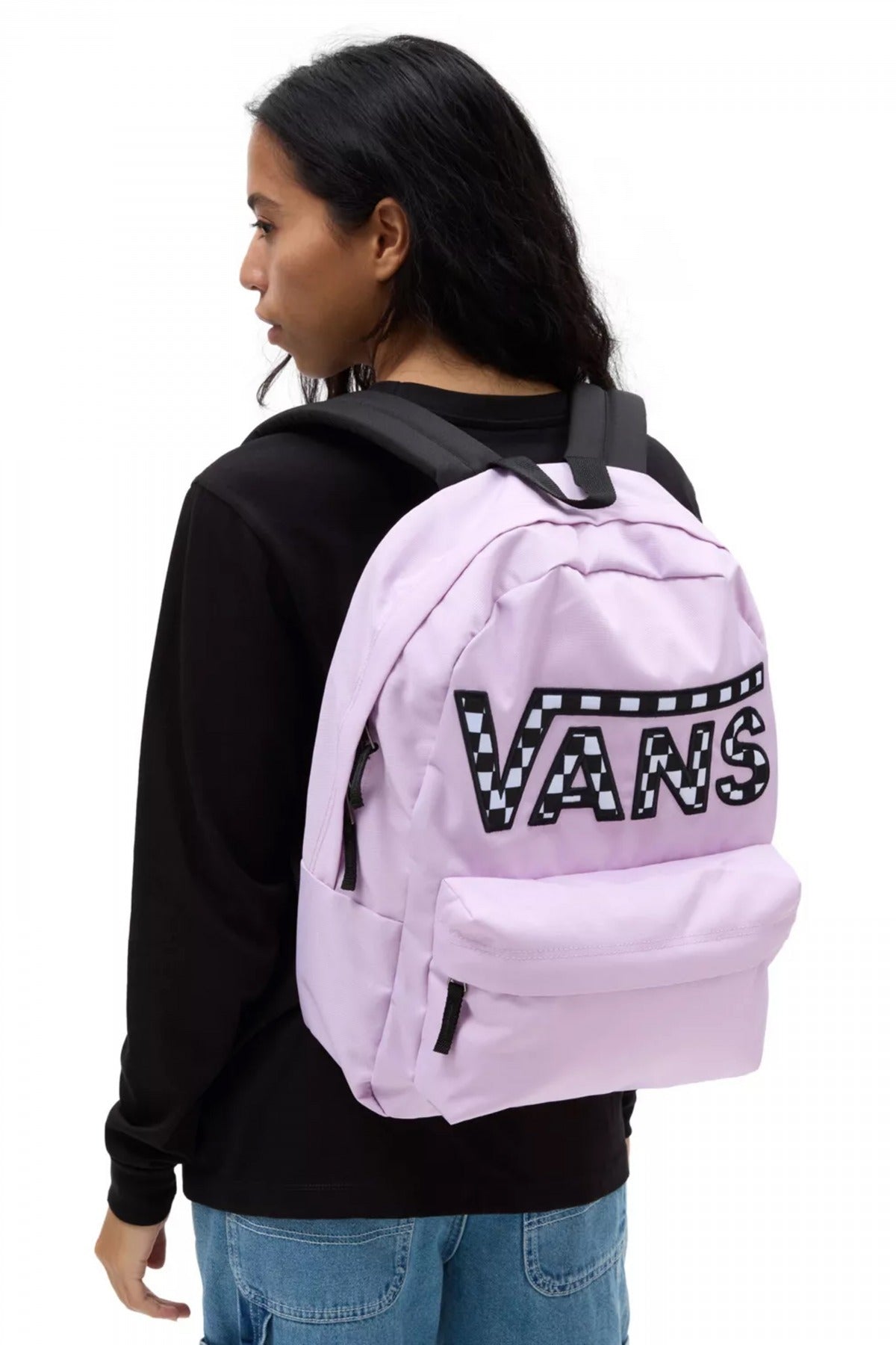 VANS WM REALM FLYING V en color ROSA (4)