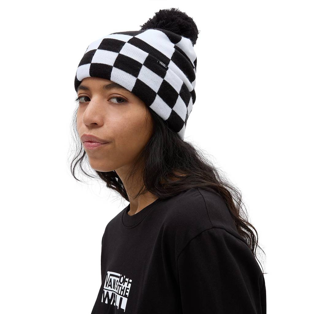 VANS WM SPIRIT POM BEANIE en color BLANCO (6)