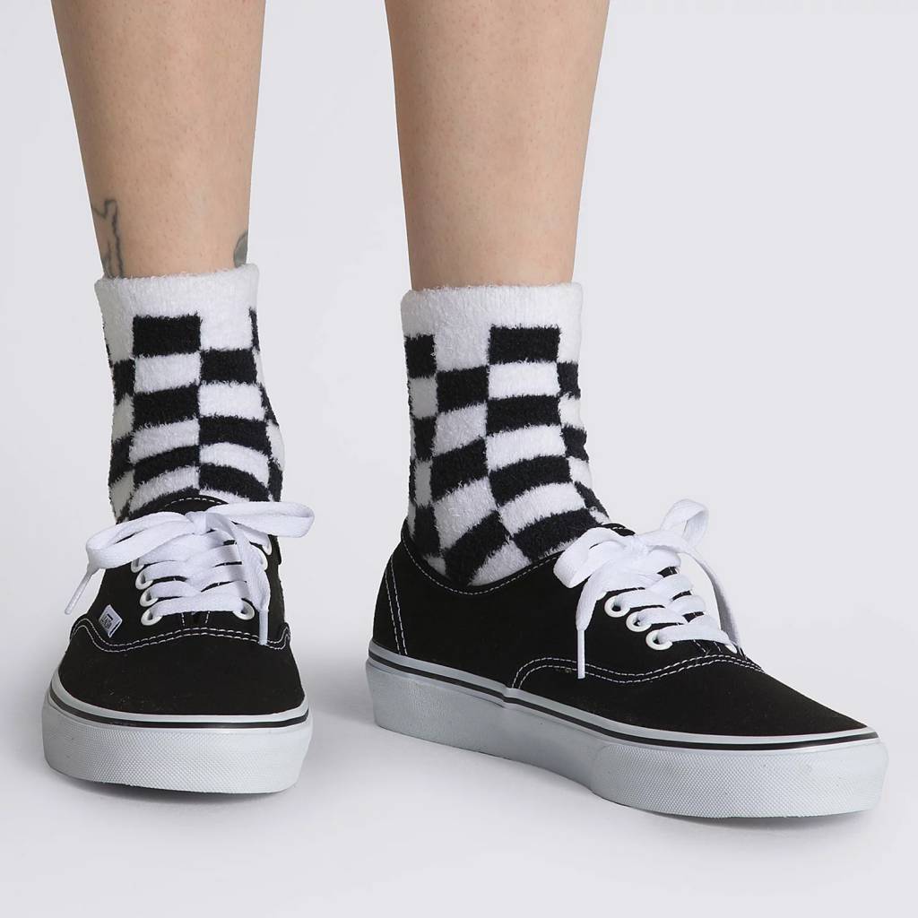 VANS WM FUZZY SOCK .- en color BLANCO (3)