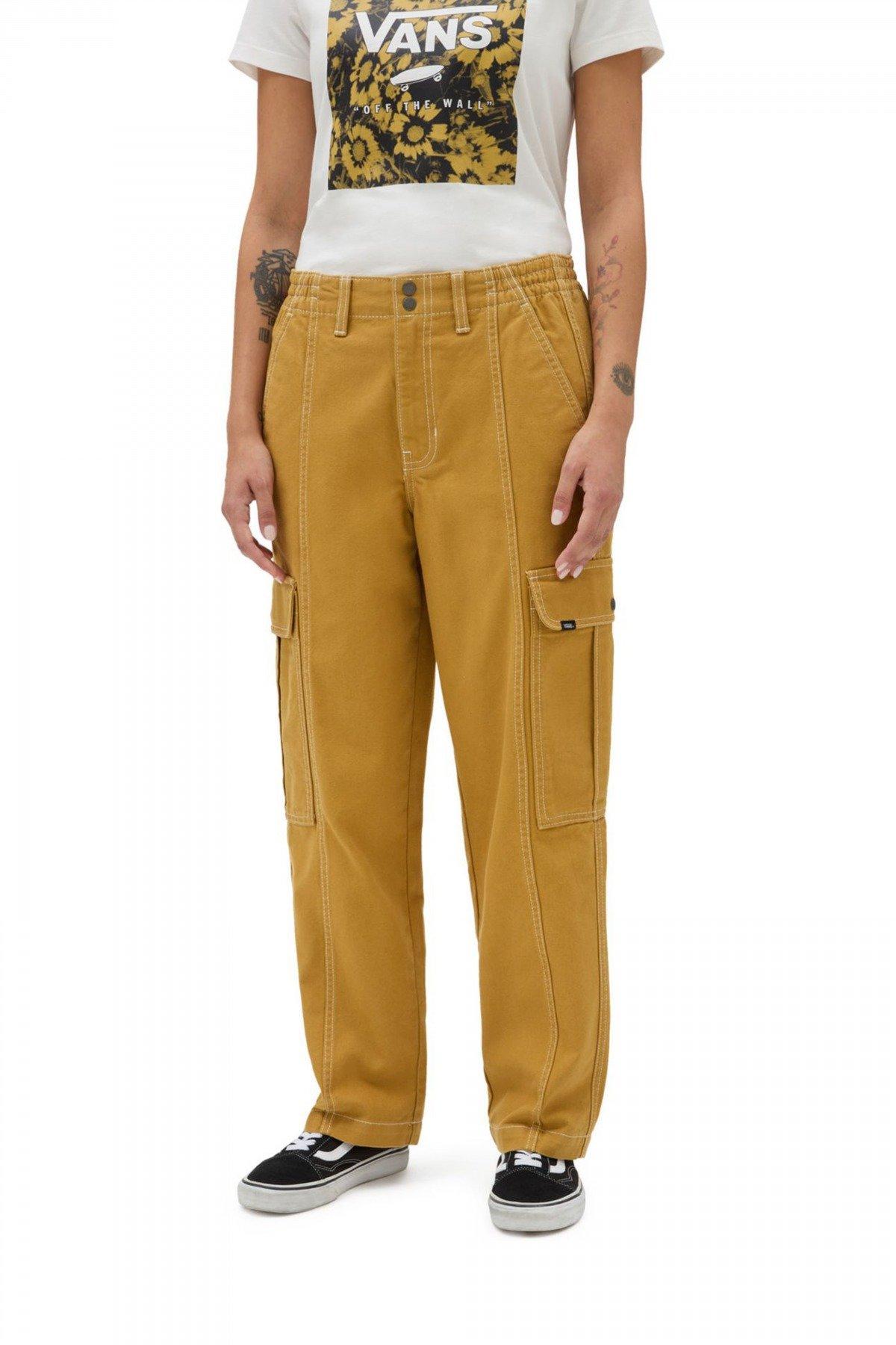 VANS SIDEWALK PANT en color MARRON (1)