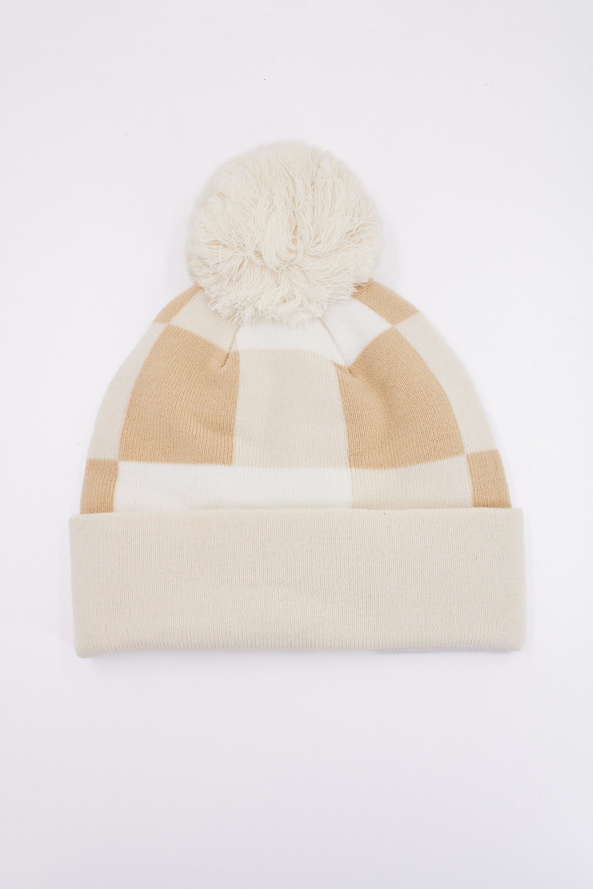 VANS WM SPIRIT POM BEANIE en color BEIS (2)