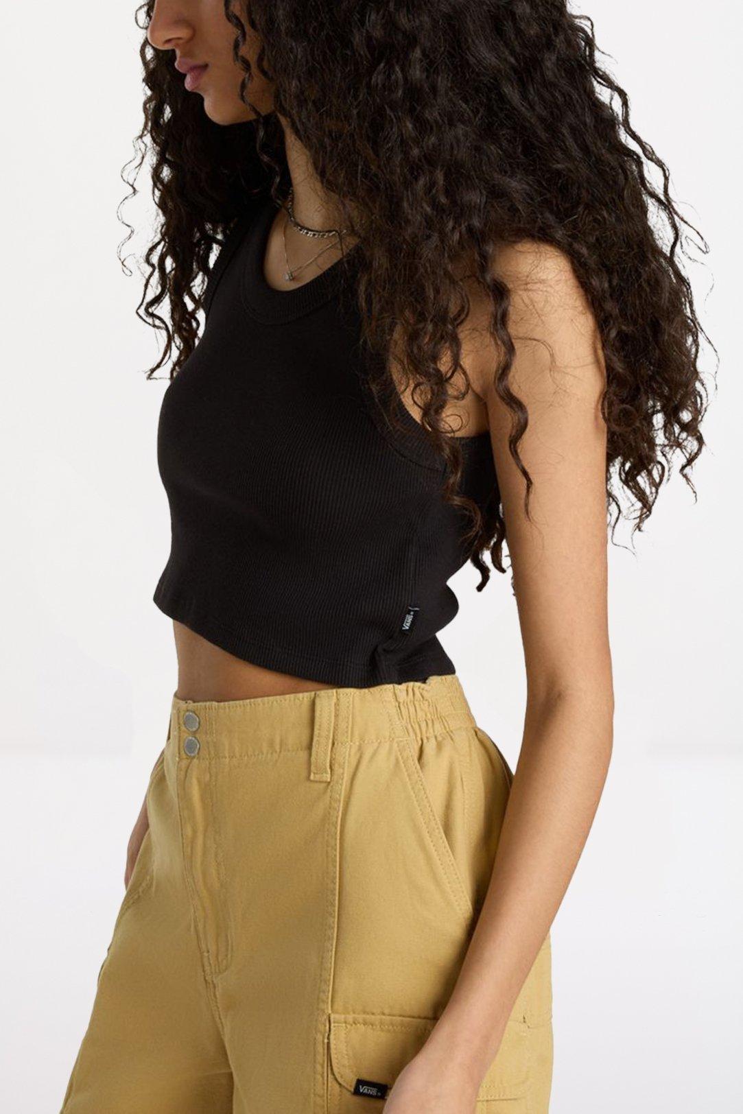 VANS  DREW RIB TANK en color NEGRO  (2)