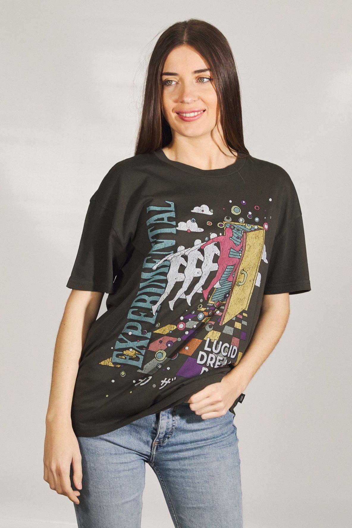 VANS VIVID DREAMS OVERSIZED en color NEGRO (1)