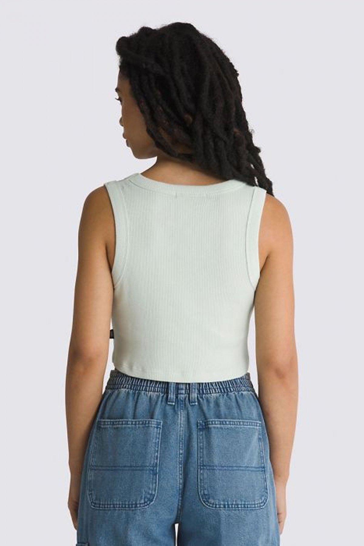 VANS DREW RIB TANK en color VERDE (3)