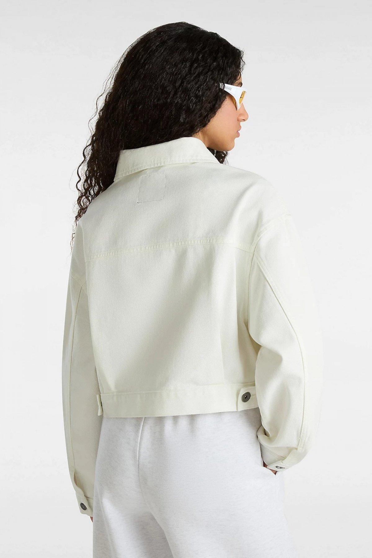 VANS RAYNES CROP TRUCKER JA en color BLANCO (3)