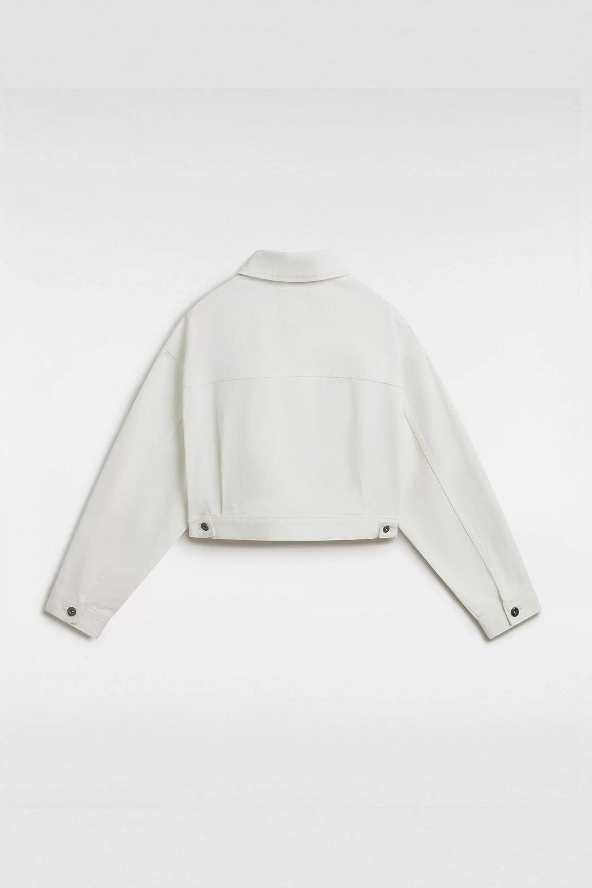 VANS RAYNES CROP TRUCKER JA en color BLANCO (4)