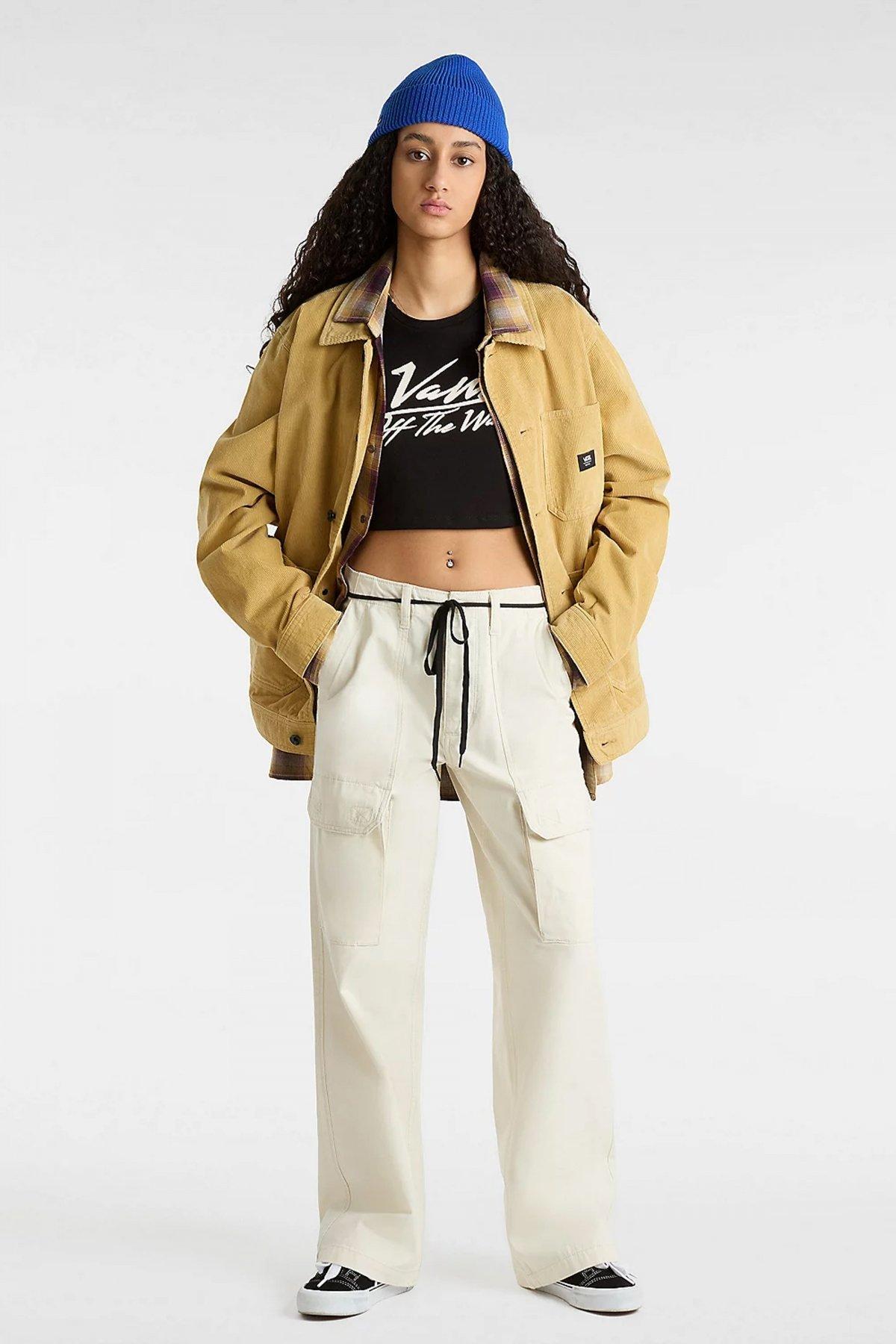 VANS GO ANYWHERE CREW CROP en color NEGRO (4)