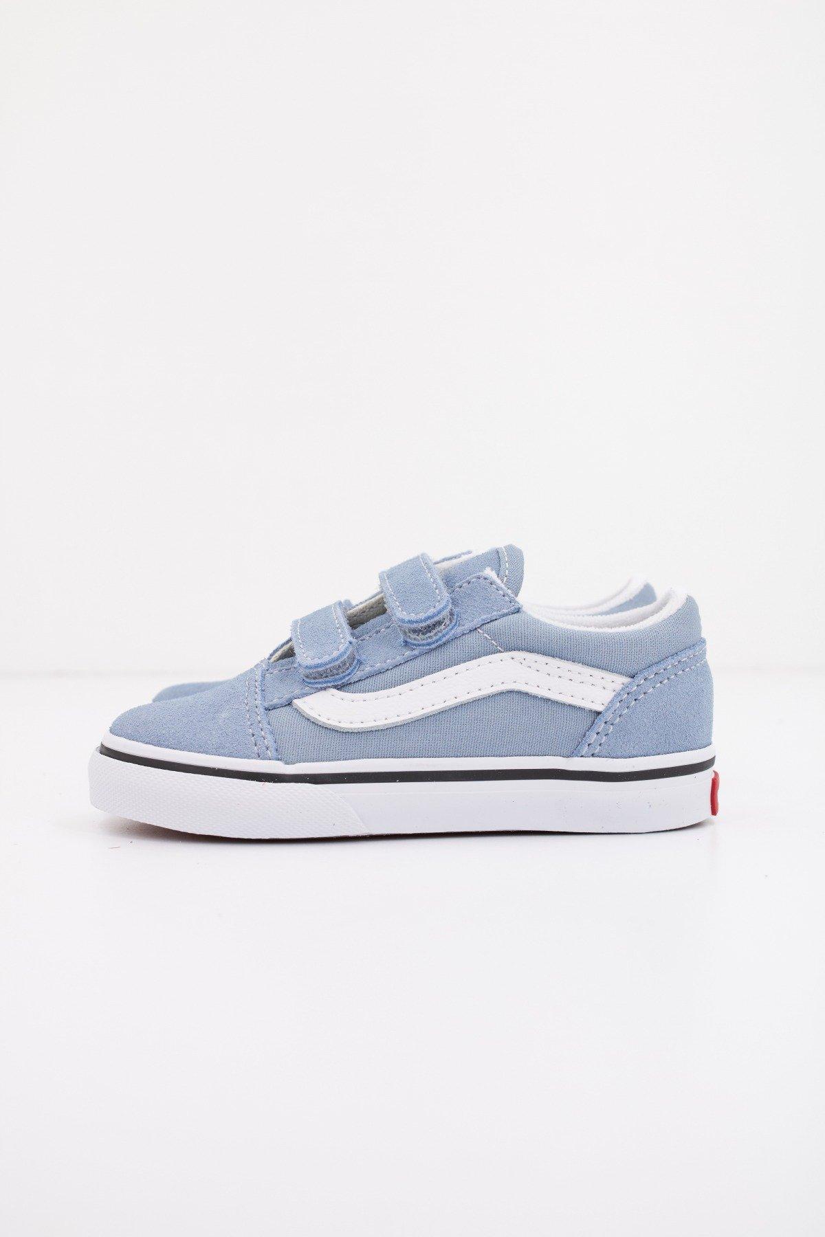 VANS OLD SKOOL V COLOR THEO en color AZUL (1)