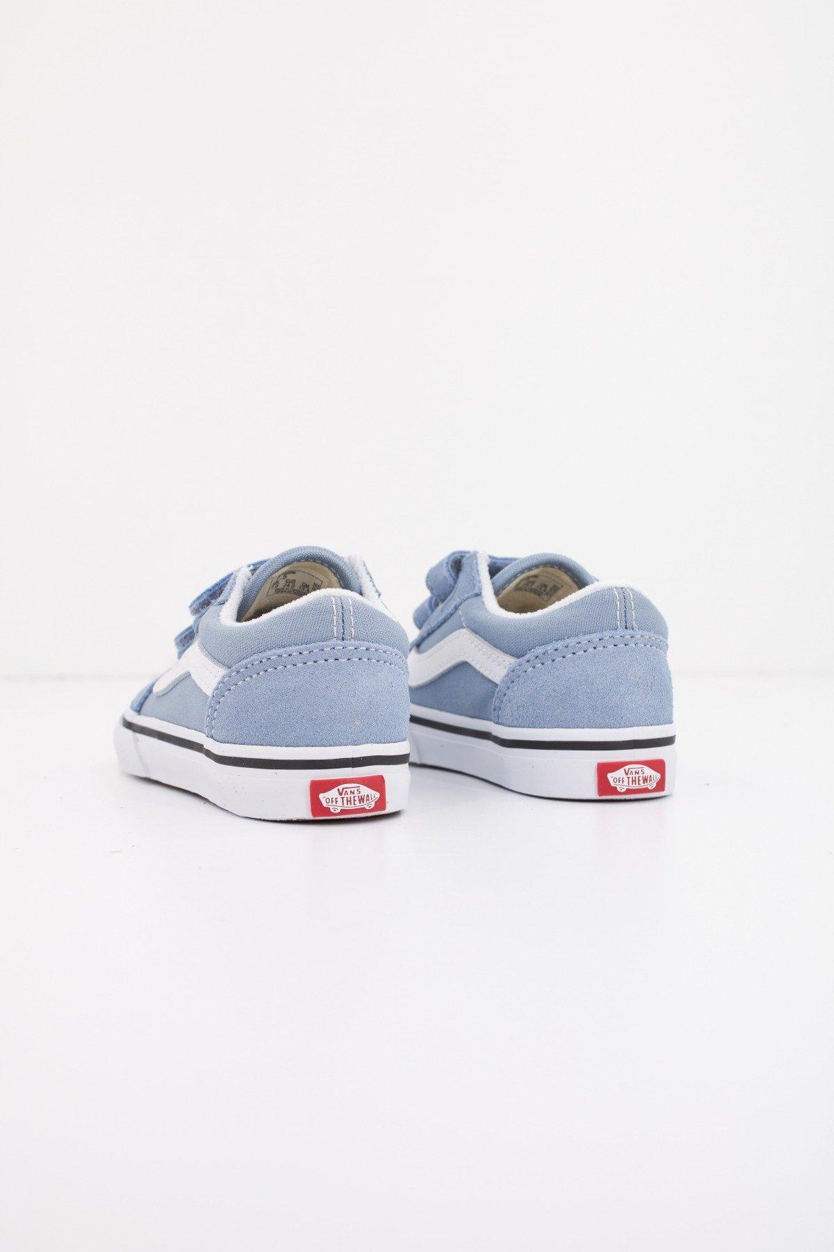 VANS OLD SKOOL V COLOR THEO en color AZUL (3)