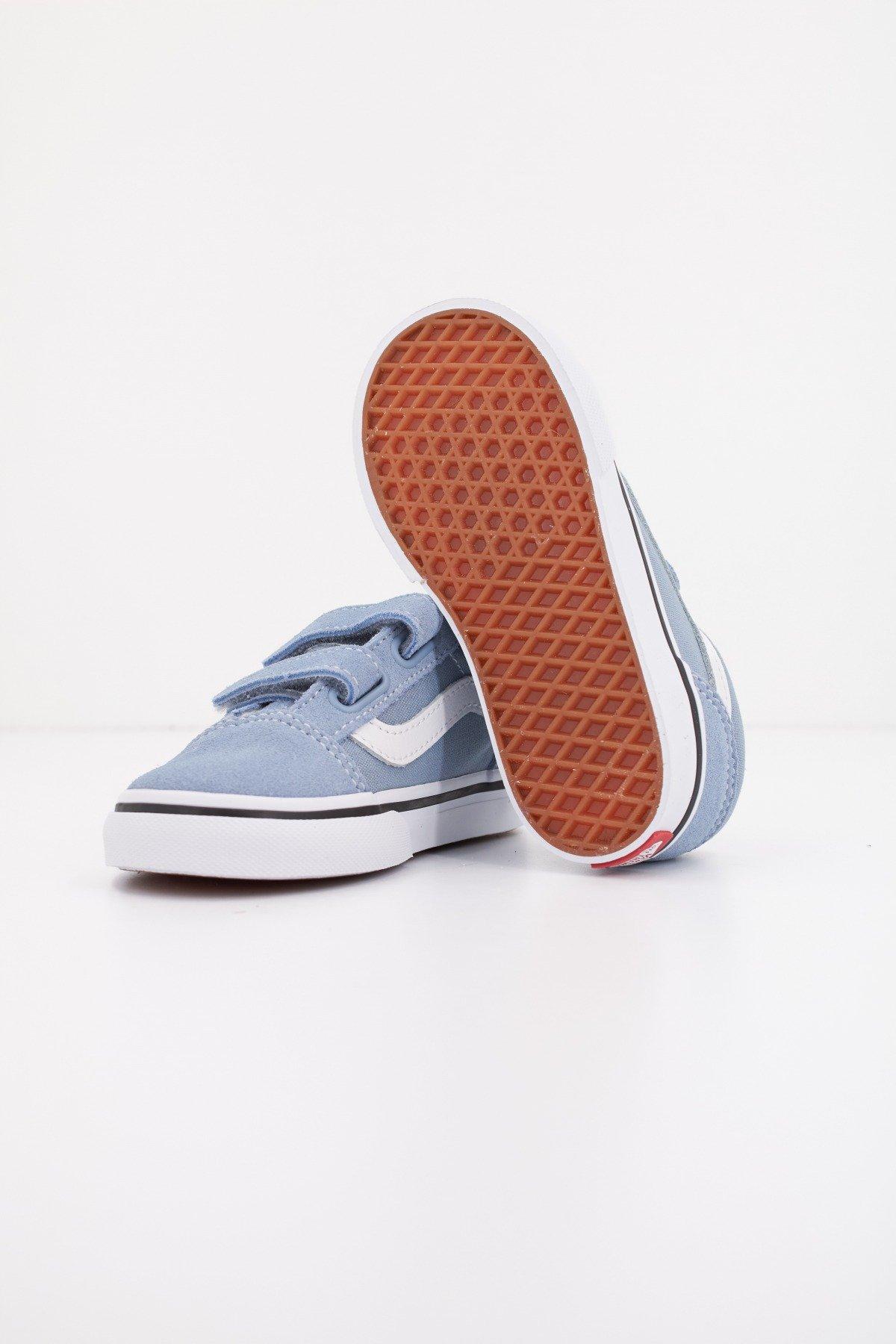 VANS OLD SKOOL V COLOR THEO en color AZUL (4)