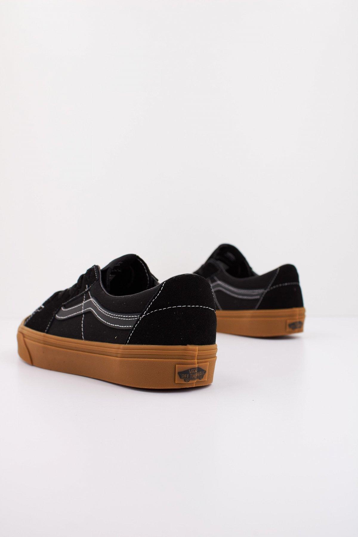 VANS SK-LOW en color NEGRO (4)