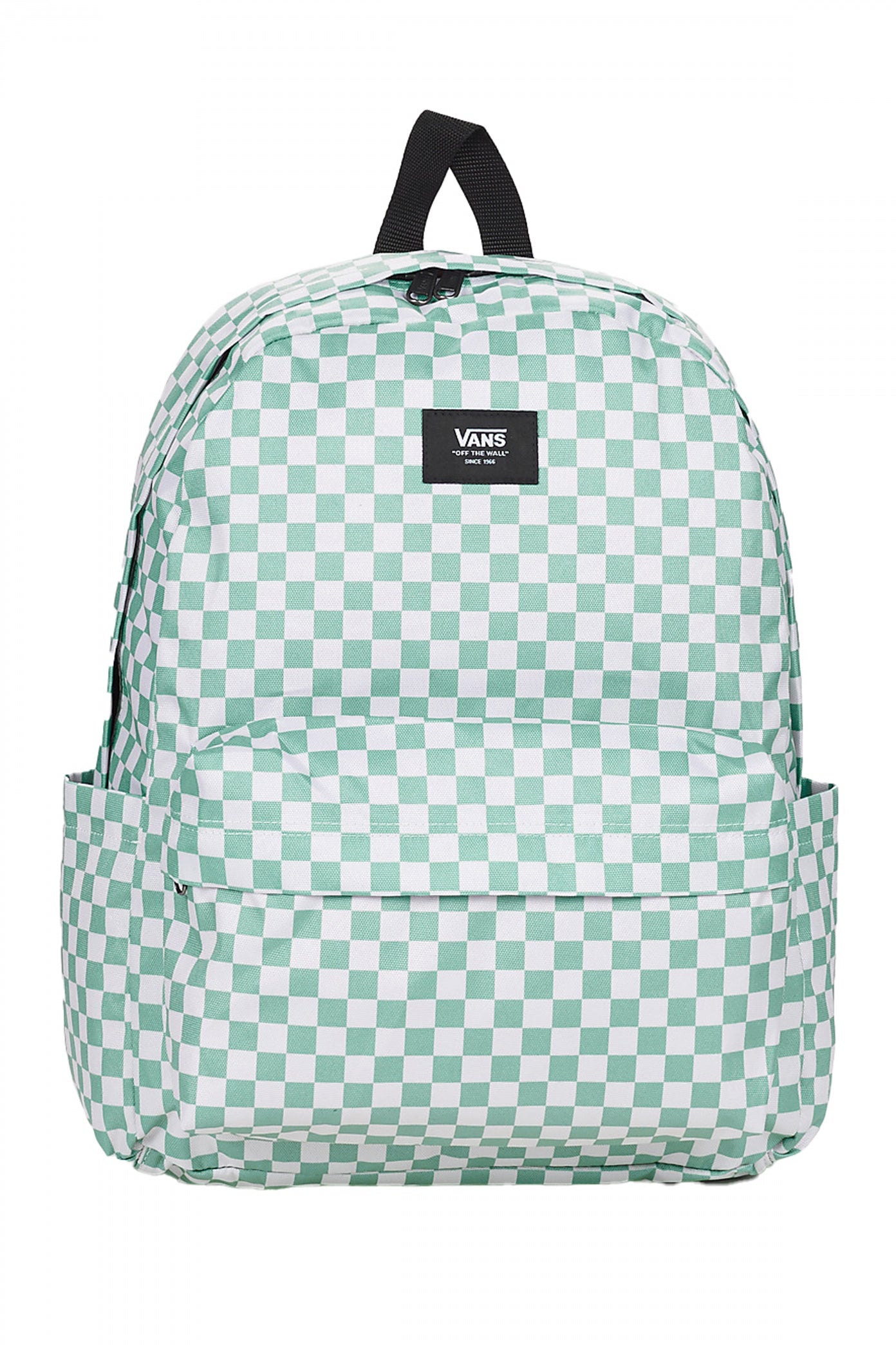 VANS OLD SKOOL CHECK BACKPA en color AZUL (4)