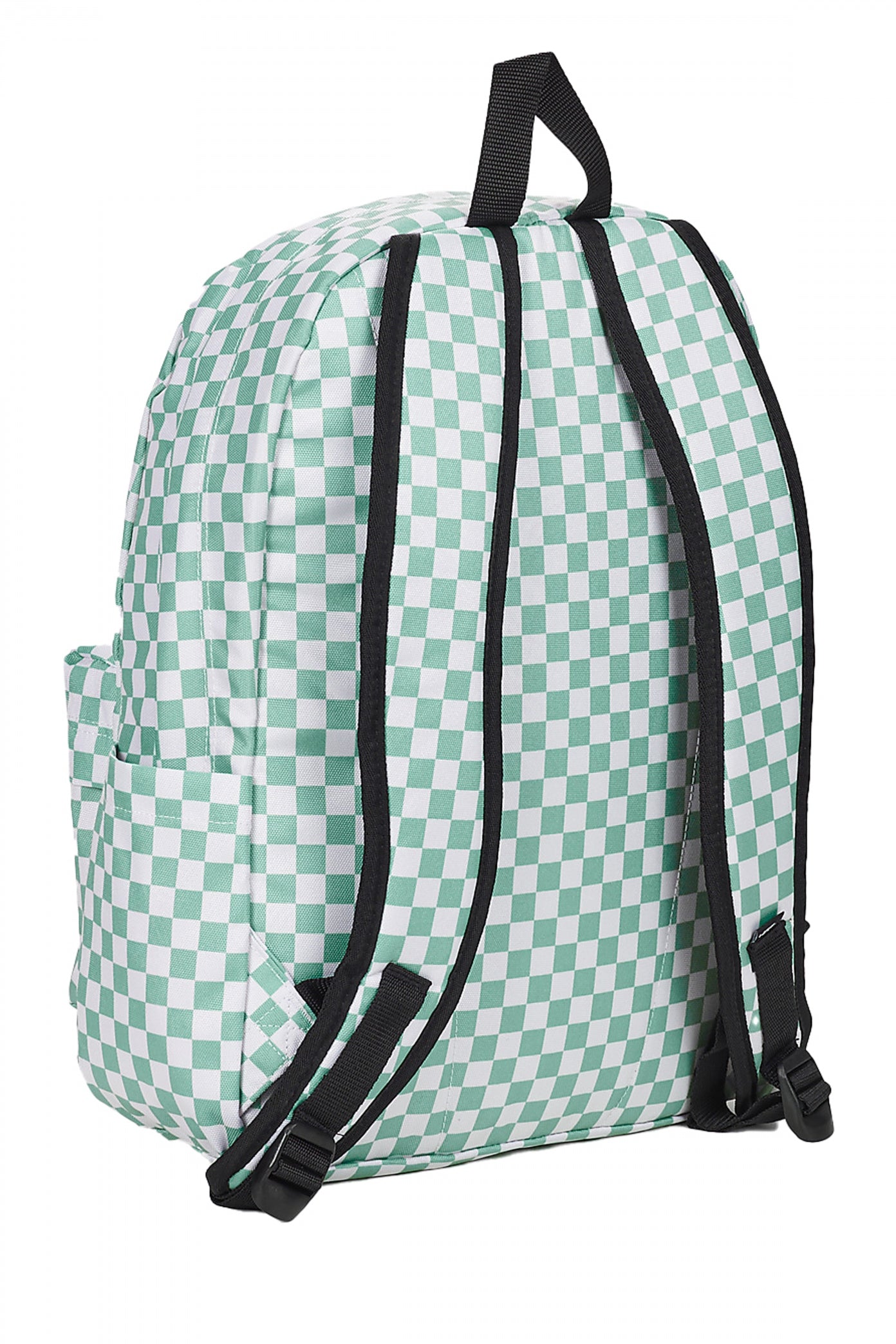 VANS OLD SKOOL CHECK BACKPA en color AZUL (2)