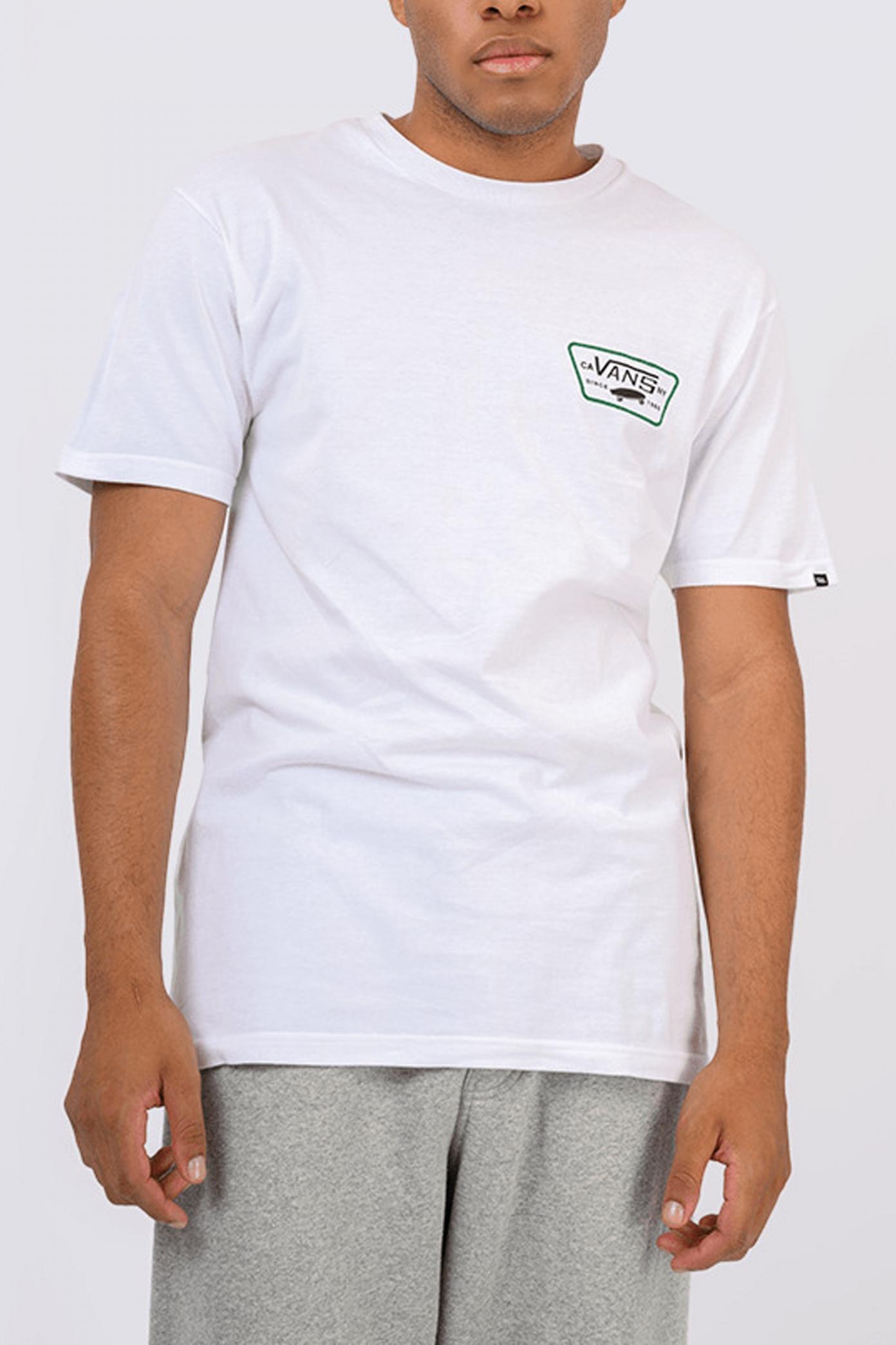 VANS FULL PATCH BACK SS TEE en color BLANCO (1)