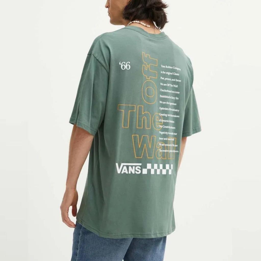 VANS POSTED SS en color VERDE (6)