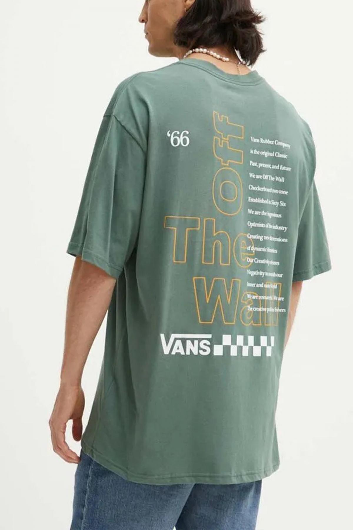 VANS POSTED SS en color VERDE (3)