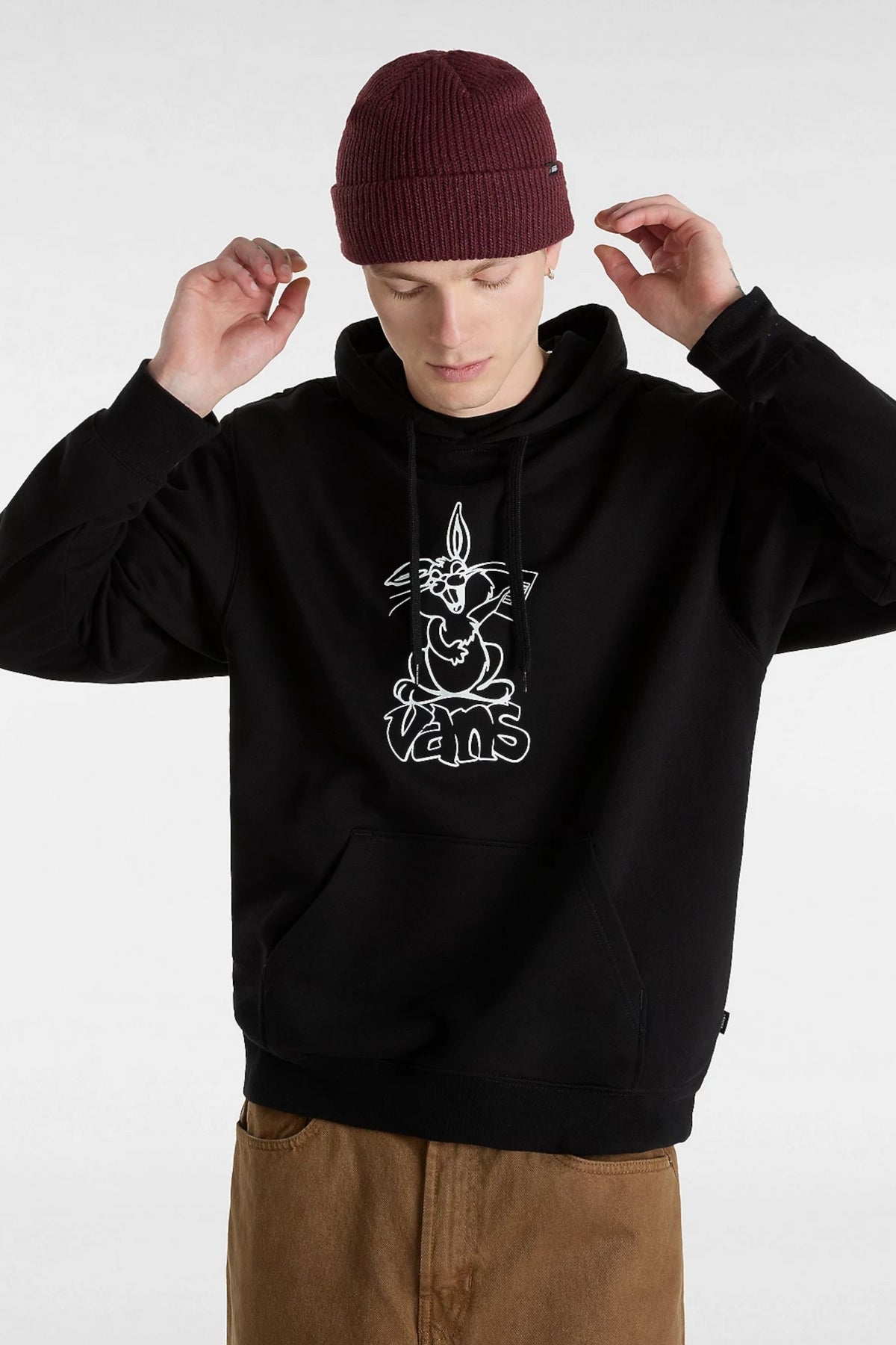 VANS CRAZY EDDY LOOSE PO en color NEGRO (1)