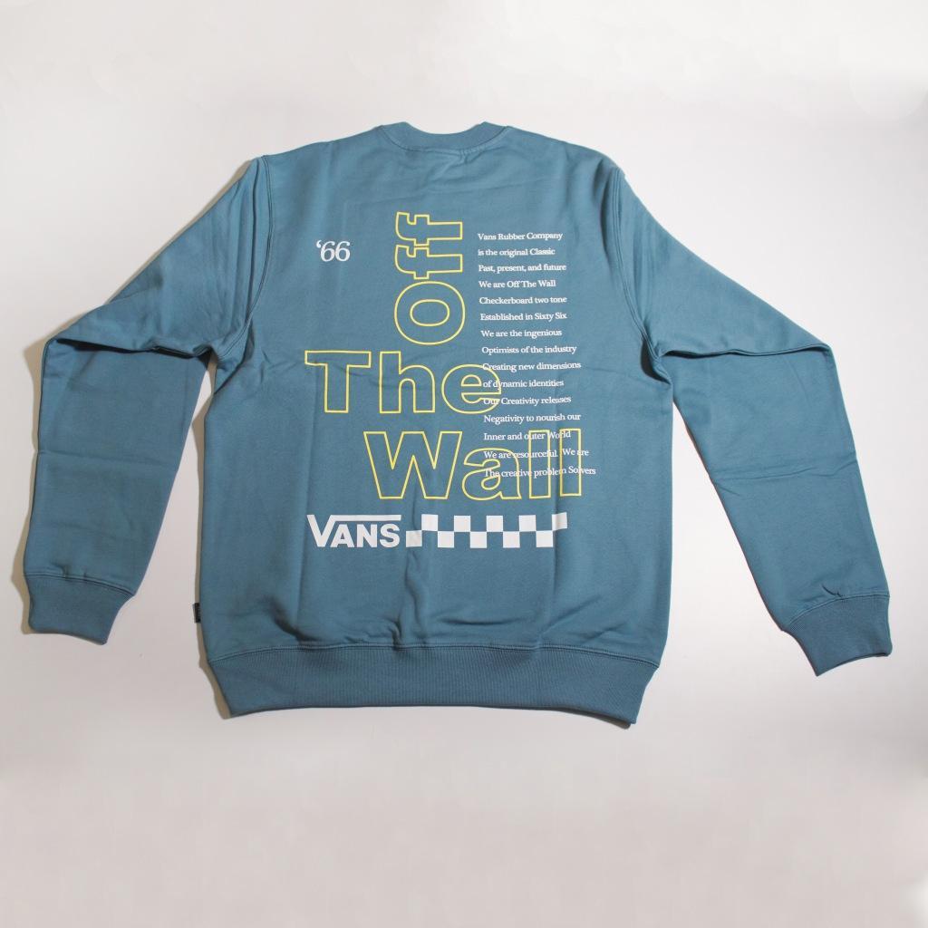 VANS POSTED LOOSE CREW en color AZUL (5)