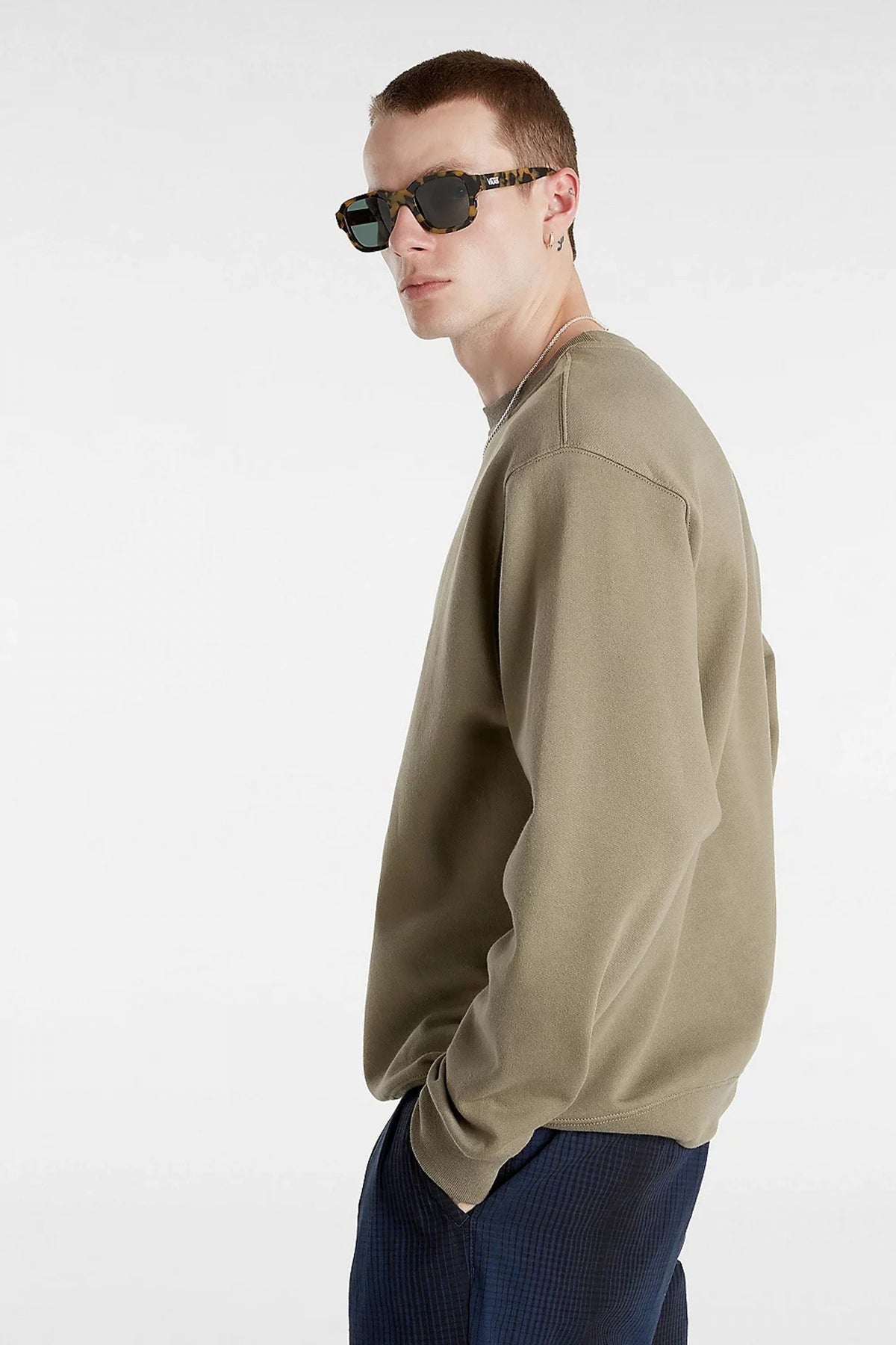 VANS SPRAY ON LOOSE CREW en color MARRON (4)