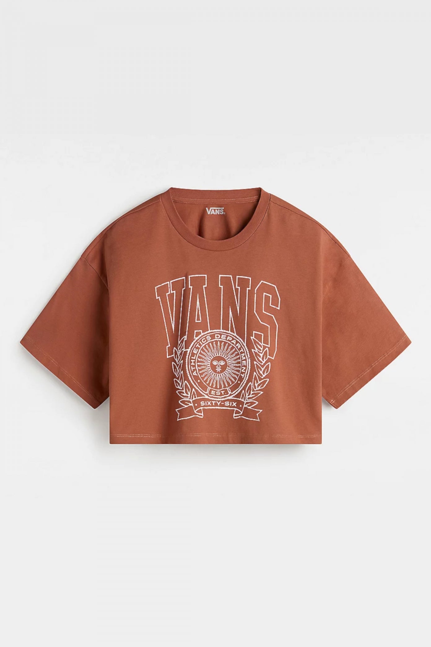 VANS FIRST TEAM RELAX CROP en color NARANJA (2)